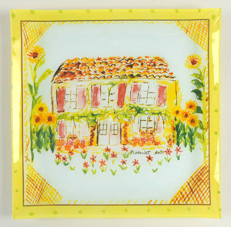 Pistoulet 11" Glassware Square Platter