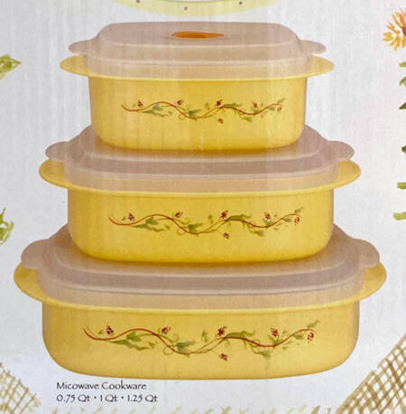 Pistoulet (6 Piece) Microwave/Plastic Container Set