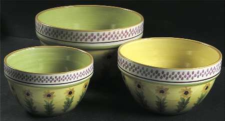 Pistoulet (3 Piece) Mixing Bowl Set