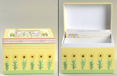 Pistoulet Recipe Box & Lid