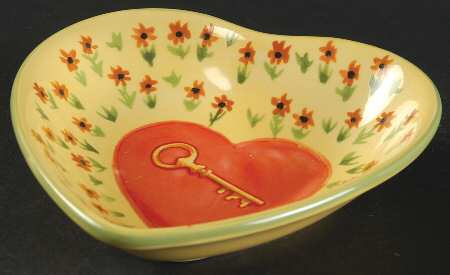 Pistoulet 5" Heart Shaped Bowl