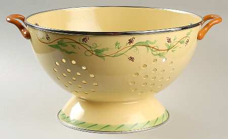 Pistoulet 5 Quart Metal Colander
