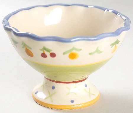Pistoulet Footed Dessert Bowl