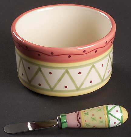 Pistoulet Dip Bowl & Spreader Set