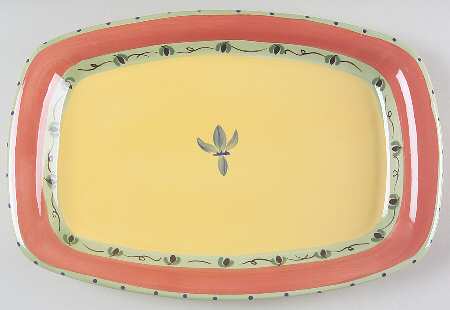 Pistoulet 16" Rectangular Barbeque Platter
