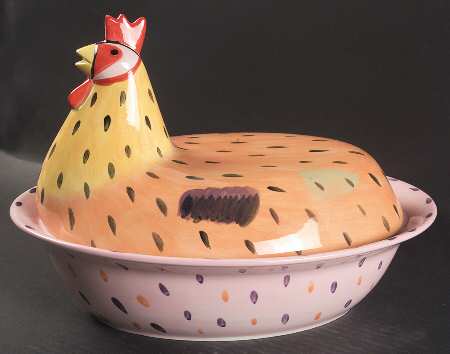 Pistoulet 1.5 Quart Oval Covered Casserole