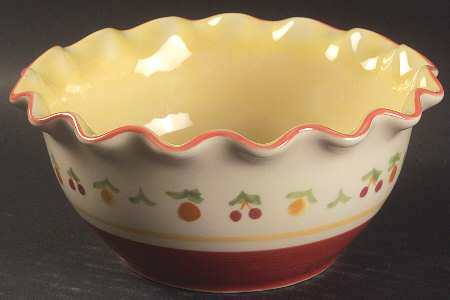 Pistoulet 6" Ruffled Bowl