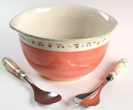 Pistoulet 11" Salad Bowl & Serving Set