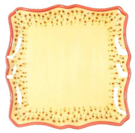 Pistoulet Square Salad Plate