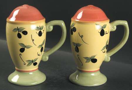 Pistoulet Stove Top Salt & Pepper Set by Pfaltzgraff