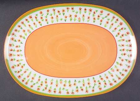 Pistoulet Large Oval Melamine Platter