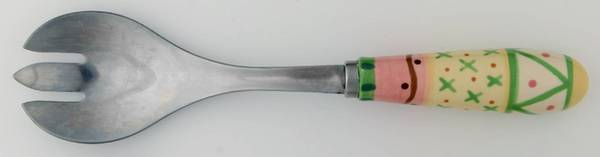 Pistoulet Salad Serving Fork with Stainless Prongs