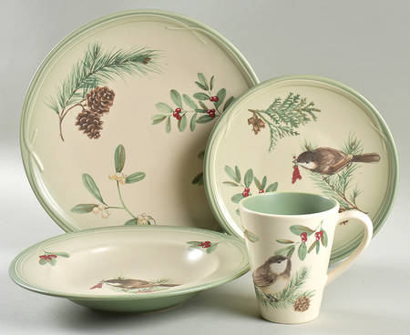 Winterwood (Canvas Tan) 4 Piece Place Setting