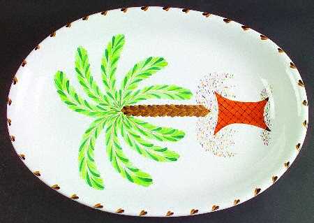 Palmetto 17" Oval Serving Platter