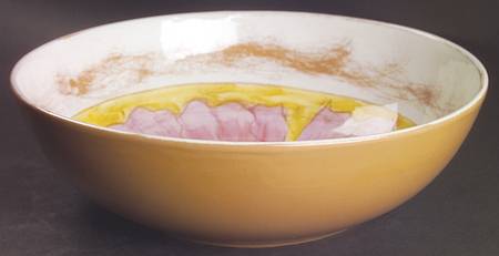 Graffiti Flower 11" Round Vegetable Bowl