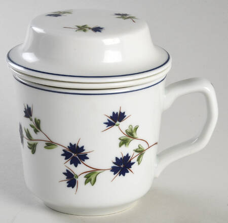 Barbeau Mug with Lid & Infuser by Pillivuyt