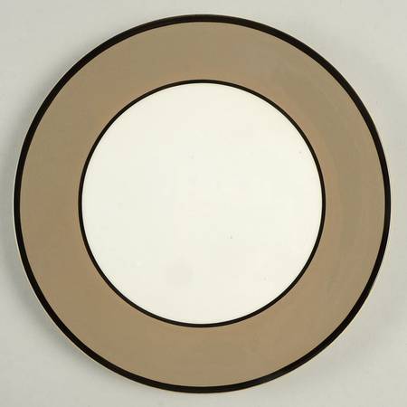 Spa Taupe (Coupe) Salad Plate