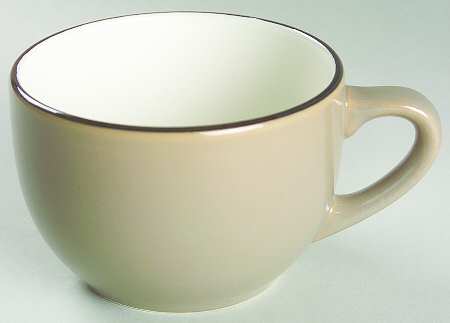 Spa Taupe (Coupe) Flat Cup