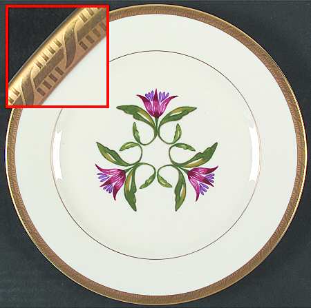 Dominique Luncheon Plate