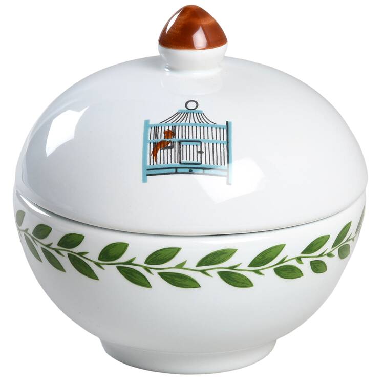 Le Jardin Sugar Bowl & Lid