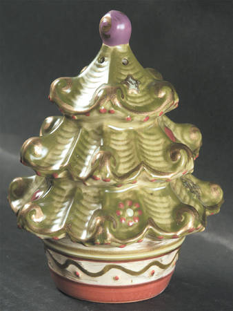 Holiday Spice Sculpted Pepper Shaker