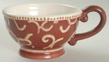 Holiday Spice Cup for Individual Teapot & Lid with Cup