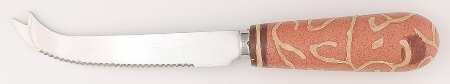 Holiday Spice Cheese Knife with Stainless Blade