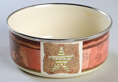 Holiday Spice 5" Metal Bowl