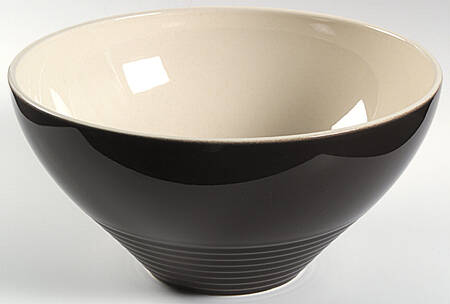 Cafe Latte 11" Large Salad Serving Bowl by Pfaltzgraff