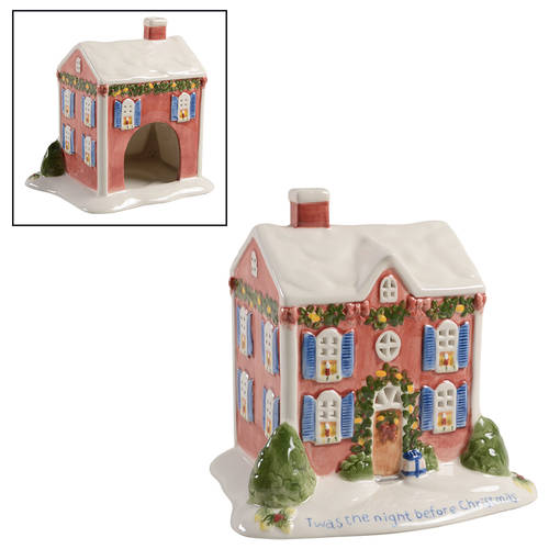 Christmas Story House Shaped Tea Light by Portmeirion