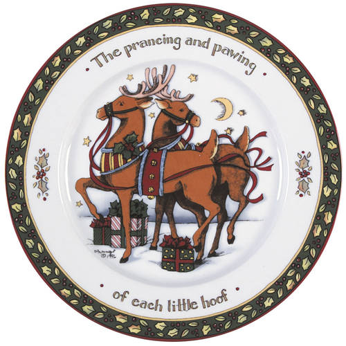 Christmas Story Salad Plate