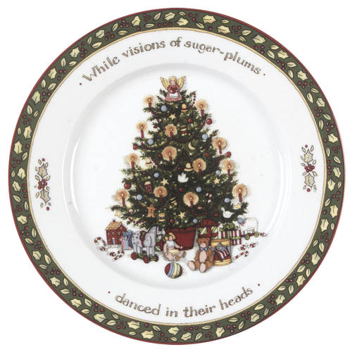 Christmas Story Salad Plate
