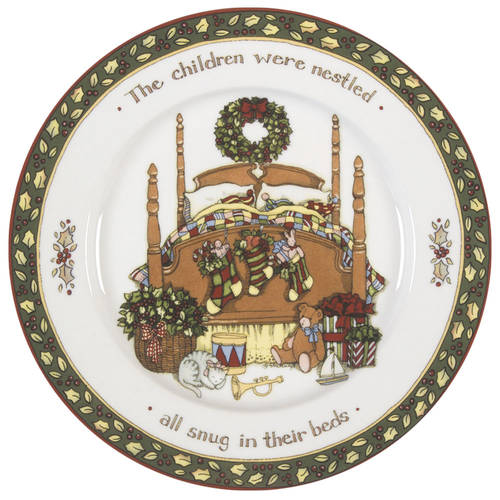 Christmas Story Salad Plate