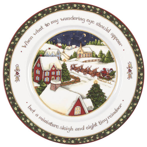 Christmas Story Dinner Plate