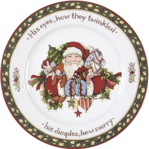 Christmas Story Salad Plate