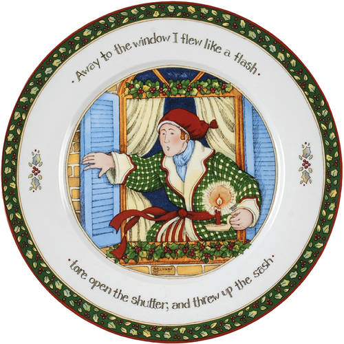 Christmas Story Dinner Plate