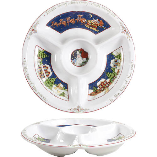 Christmas Story 1 Piece Chip & Dip by Portmeirion