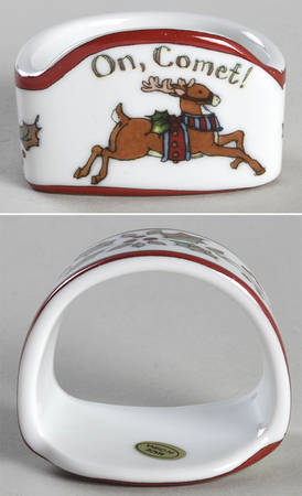 Christmas Story Napkin Ring by Portmeirion