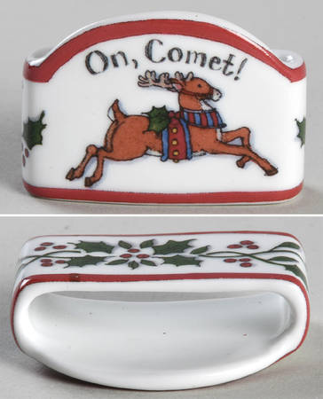 Christmas Story Napkin Ring by Portmeirion