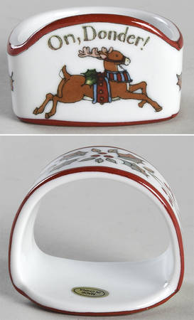 Christmas Story Napkin Ring by Portmeirion