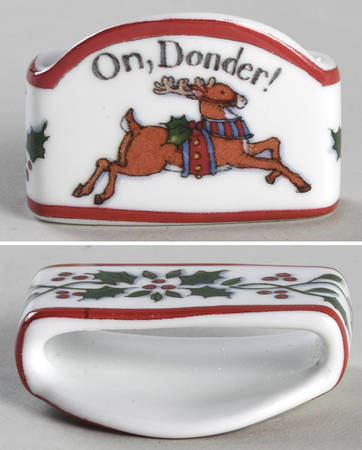 Christmas Story Napkin Ring by Portmeirion