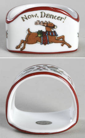 Christmas Story Napkin Ring by Portmeirion