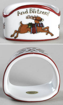 Christmas Story Napkin Ring by Portmeirion