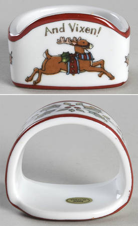 Christmas Story Napkin Ring by Portmeirion