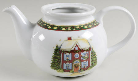Christmas Story Teapot No Lid