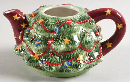 Christmas Story Individual Teapot with Cup Teapot No Lid