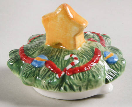 Christmas Story Teapot Lid for Individual Teapot with Cup