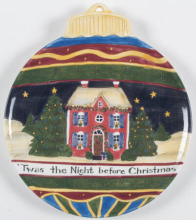 Christmas Story 3D Stacking Ornament Plate by Portmeirion