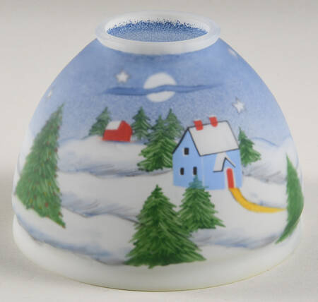 Christmas Story 2 Piece Tea Light Luminary, Globe Only