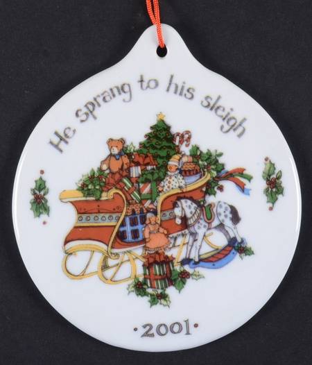 Christmas Story 2001 Annual Ornament by Portmeirion